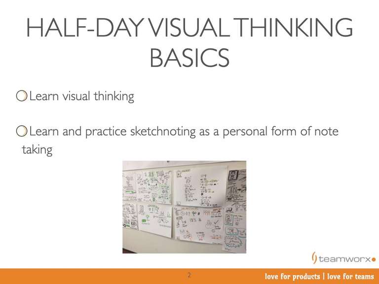 Half Day Visual Thinking and Practical Sketchnoting