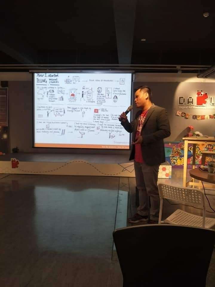 Explaining how I started sketchnoting